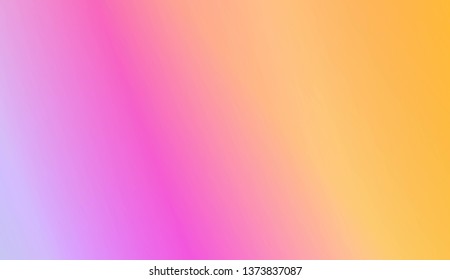 Vibrant And Smooth Gradient Soft Colors Background. For Web, Presentations And Prints. Vector Illustration