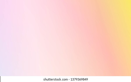 Vibrant And Smooth Gradient Soft Colors Background. For Web, Presentations And Prints. Vector Illustration