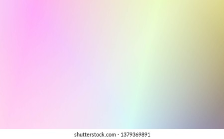 Vibrant And Smooth Gradient Soft Colors Background. For Web, Presentations And Prints. Vector Illustration