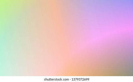 Vibrant And Smooth Gradient Soft Colors Background. For Web, Presentations And Prints. Vector Illustration