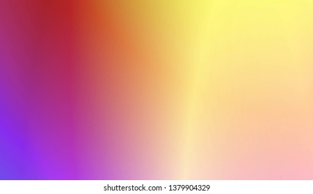 Vibrant And Smooth Gradient Soft Colors Background. For Web, Presentations And Prints. Vector Illustration