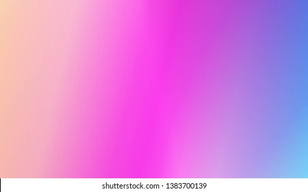 Vibrant And Smooth Gradient Soft Colors Background. For Web, Presentations And Prints. Vector Illustration