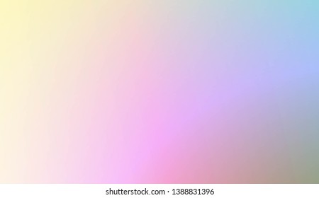 Vibrant And Smooth Gradient Soft Colors Background. For Web, Presentations And Prints. Vector Illustration