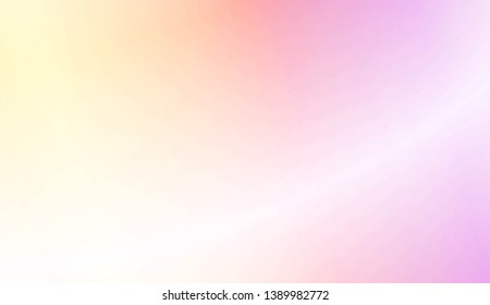 Vibrant And Smooth Gradient Soft Colors Background. For Web, Presentations And Prints. Vector Illustration