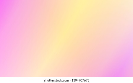 Vibrant And Smooth Gradient Soft Colors Background. For Web, Presentations And Prints. Vector Illustration