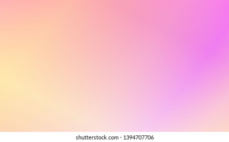 Vibrant And Smooth Gradient Soft Colors Background. For Web, Presentations And Prints. Vector Illustration