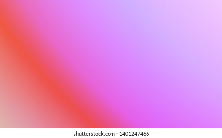 Vibrant And Smooth Gradient Soft Colors Background. For Web, Presentations And Prints. Vector Illustration