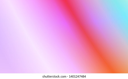 Vibrant And Smooth Gradient Soft Colors Background. For Web, Presentations And Prints. Vector Illustration