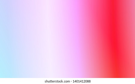 Vibrant And Smooth Gradient Soft Colors Background. For Web, Presentations And Prints. Vector Illustration