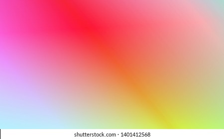 Vibrant And Smooth Gradient Soft Colors Background. For Web, Presentations And Prints. Vector Illustration