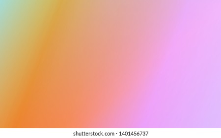 Vibrant And Smooth Gradient Soft Colors Background. For Web, Presentations And Prints. Vector Illustration