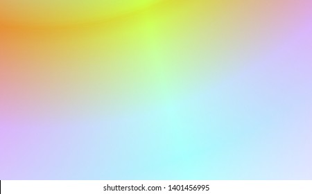 Vibrant And Smooth Gradient Soft Colors Background. For Web, Presentations And Prints. Vector Illustration