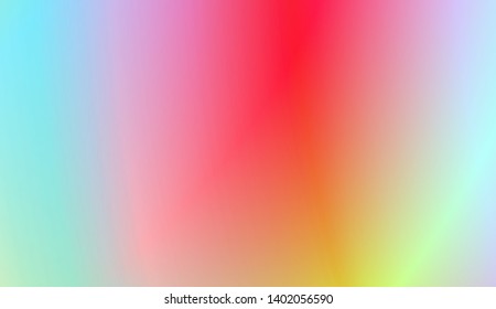 Vibrant And Smooth Gradient Soft Colors Background. For Web, Presentations And Prints. Vector Illustration