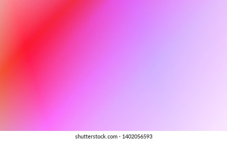 Vibrant And Smooth Gradient Soft Colors Background. For Web, Presentations And Prints. Vector Illustration
