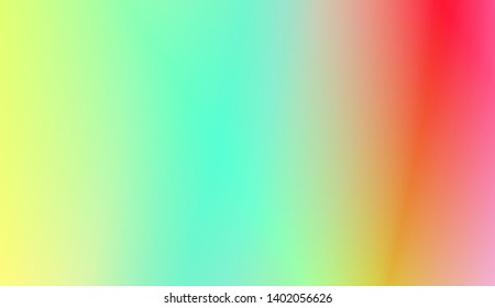 Vibrant And Smooth Gradient Soft Colors Background. For Web, Presentations And Prints. Vector Illustration