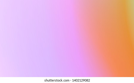 Vibrant And Smooth Gradient Soft Colors Background. For Web, Presentations And Prints. Vector Illustration