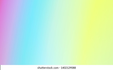 Vibrant And Smooth Gradient Soft Colors Background. For Web, Presentations And Prints. Vector Illustration