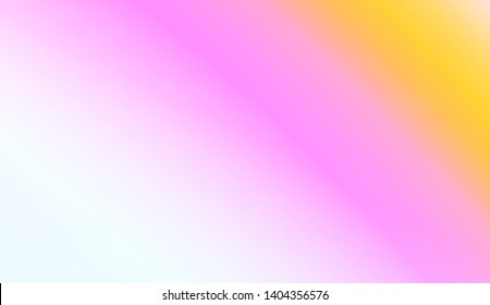 Vibrant And Smooth Gradient Soft Colors Background.  Vector Illustration.