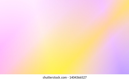 Vibrant And Smooth Gradient Soft Colors Background.  Vector Illustration.
