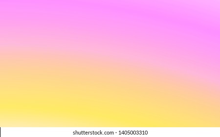 Vibrant And Smooth Gradient Soft Colors Background.  Vector Illustration.
