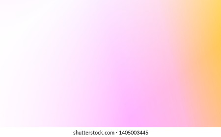 Vibrant And Smooth Gradient Soft Colors Background.  Vector Illustration.