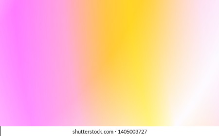 Vibrant And Smooth Gradient Soft Colors Background.  Vector Illustration.