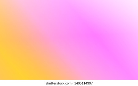 Vibrant And Smooth Gradient Soft Colors Background.  Vector Illustration.