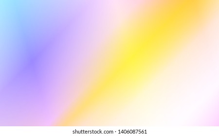 Vibrant And Smooth Gradient Soft Colors Background.  Vector Illustration.