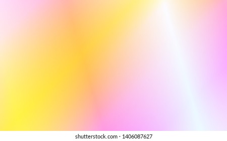 Vibrant And Smooth Gradient Soft Colors Background.  Vector Illustration.