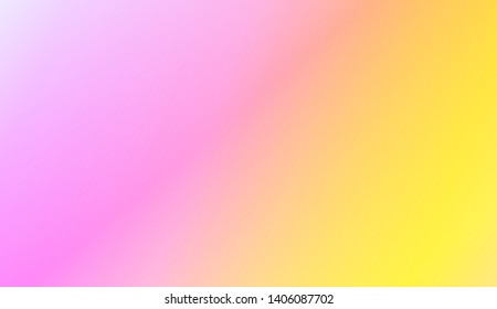 Vibrant And Smooth Gradient Soft Colors Background.  Vector Illustration.