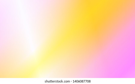 Vibrant And Smooth Gradient Soft Colors Background.  Vector Illustration.