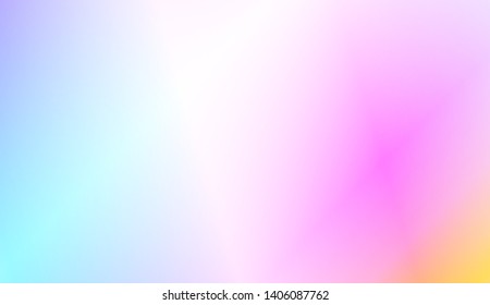 Vibrant And Smooth Gradient Soft Colors Background.  Vector Illustration.