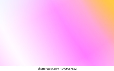 Vibrant And Smooth Gradient Soft Colors Background.  Vector Illustration.