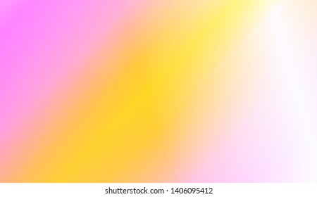 Vibrant And Smooth Gradient Soft Colors Background.  Vector Illustration.