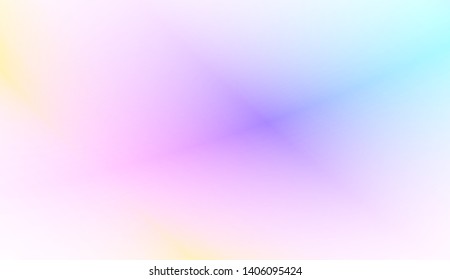 Vibrant And Smooth Gradient Soft Colors Background.  Vector Illustration.