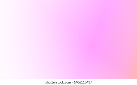 Vibrant And Smooth Gradient Soft Colors Background.  Vector Illustration.