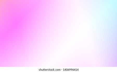 Vibrant And Smooth Gradient Soft Colors Background.  Vector Illustration.