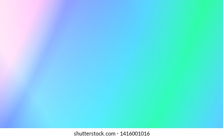 Vibrant And Smooth Gradient Soft Colors Background.  Vector Illustration.