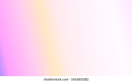 Vibrant And Smooth Gradient Soft Colors Background.  Vector Illustration.