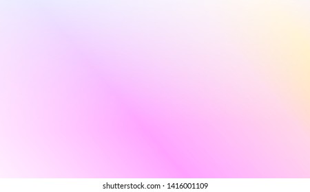 Vibrant And Smooth Gradient Soft Colors Background.  Vector Illustration.