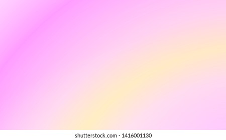 Vibrant And Smooth Gradient Soft Colors Background.  Vector Illustration.