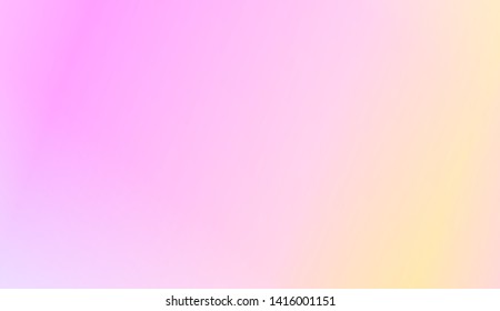 Vibrant And Smooth Gradient Soft Colors Background.  Vector Illustration.