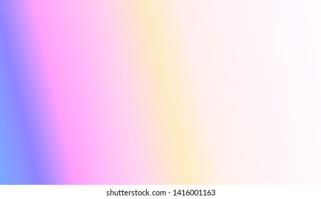 Vibrant And Smooth Gradient Soft Colors Background.  Vector Illustration.