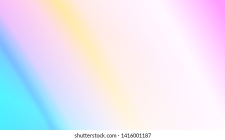 Vibrant And Smooth Gradient Soft Colors Background.  Vector Illustration.