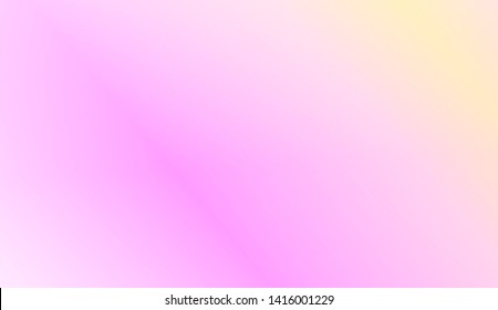 Vibrant And Smooth Gradient Soft Colors Background.  Vector Illustration.