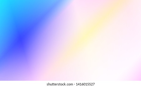 Vibrant And Smooth Gradient Soft Colors Background.  Vector Illustration.