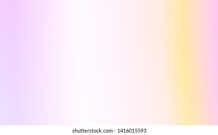 Vibrant And Smooth Gradient Soft Colors Background.  Vector Illustration.