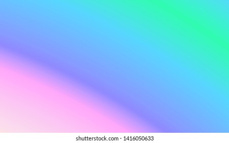 Vibrant And Smooth Gradient Soft Colors Background.  Vector Illustration.