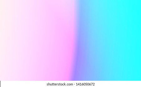 Vibrant And Smooth Gradient Soft Colors Background.  Vector Illustration.
