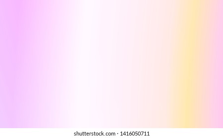 Vibrant And Smooth Gradient Soft Colors Background.  Vector Illustration.